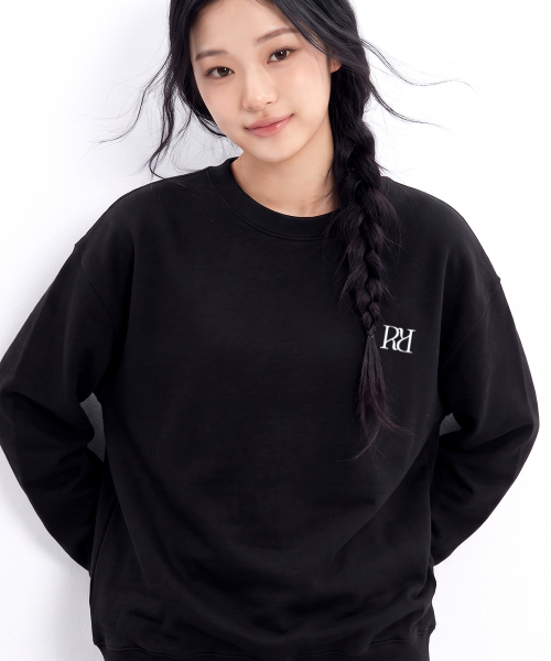 RANDOMOFF（ランダムオフ）の「R:SIGNET スウェットシャツ（2色）[RLZM_0011]（スウェット・レディース・ブラック/ホワイト・SMALL/MEDIUM/LARGE/X-LARGE）」の3枚目の写真