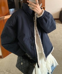 2way リバーシブル ボアブルゾン