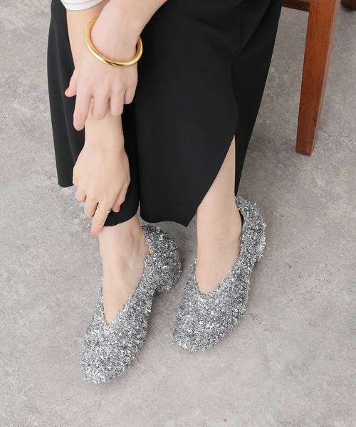 Pippichic(ピッピシック)の「PIPPICHIC/ピッピシック BANBI PUMPS 2 パンプス(パンプス・レディース・シルバー・36/38/37)」の12枚目の写真