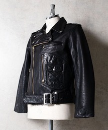 HOUSTON ヒューストン DOUBLE RIDERS LEATHER JACKET / ダブル ライダース バッファロー レザージャケット