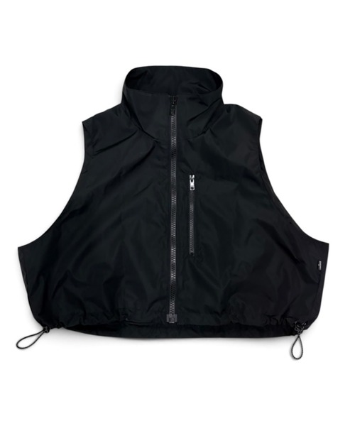 NON TOKYO(ノントーキョー)の「LAMINATED TAFFETA SHORT VEST(ベスト・レディース・ブルー/イエロー/ブラック・FREE)」の8枚目の写真