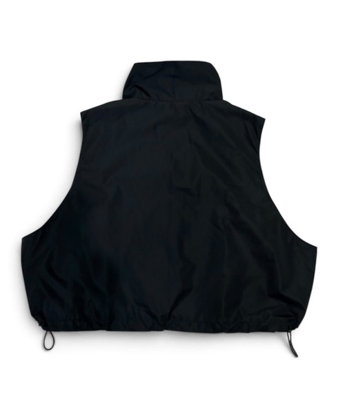 NON TOKYO(ノントーキョー)の「LAMINATED TAFFETA SHORT VEST(ベスト・レディース・ブルー/イエロー/ブラック・FREE)」の9枚目の写真