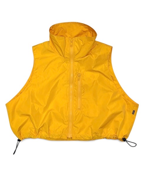 NON TOKYO(ノントーキョー)の「LAMINATED TAFFETA SHORT VEST(ベスト・レディース・ブルー/イエロー/ブラック・FREE)」の10枚目の写真