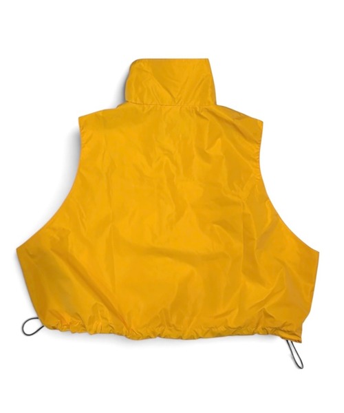 NON TOKYO(ノントーキョー)の「LAMINATED TAFFETA SHORT VEST(ベスト・レディース・ブルー/イエロー/ブラック・FREE)」の11枚目の写真
