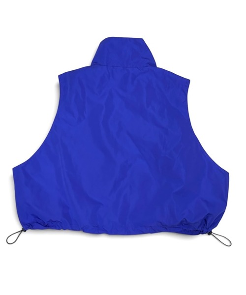 NON TOKYO(ノントーキョー)の「LAMINATED TAFFETA SHORT VEST(ベスト・レディース・ブルー/イエロー/ブラック・FREE)」の13枚目の写真