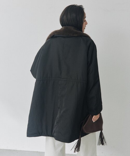 RIVE DROITE(リヴドロワ)の「スタンドカラーパテッドジャケット(秋服/冬服)(その他アウター・レディース・ブラック/カーキ・FREE)」の15枚目の写真