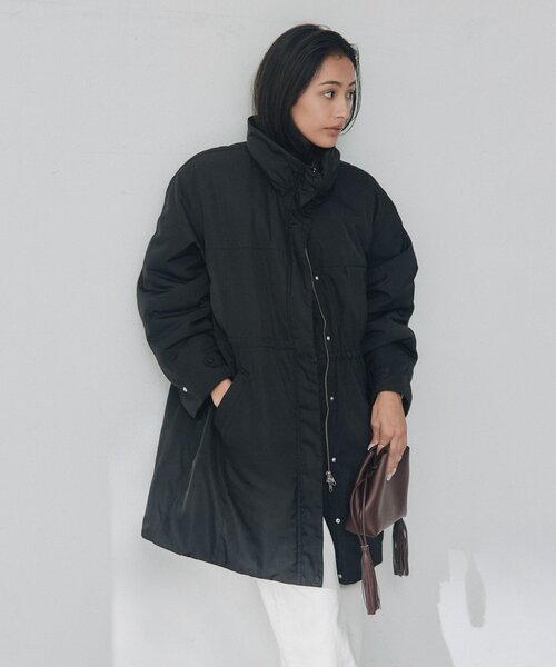 RIVE DROITE(リヴドロワ)の「スタンドカラーパテッドジャケット(秋服/冬服)(その他アウター・レディース・ブラック/カーキ・FREE)」の16枚目の写真