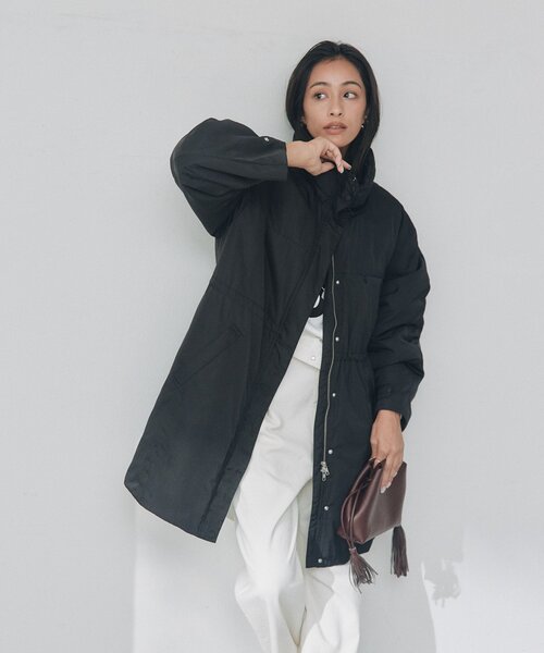 RIVE DROITE(リヴドロワ)の「スタンドカラーパテッドジャケット(秋服/冬服)(その他アウター・レディース・ブラック/カーキ・FREE)」の17枚目の写真