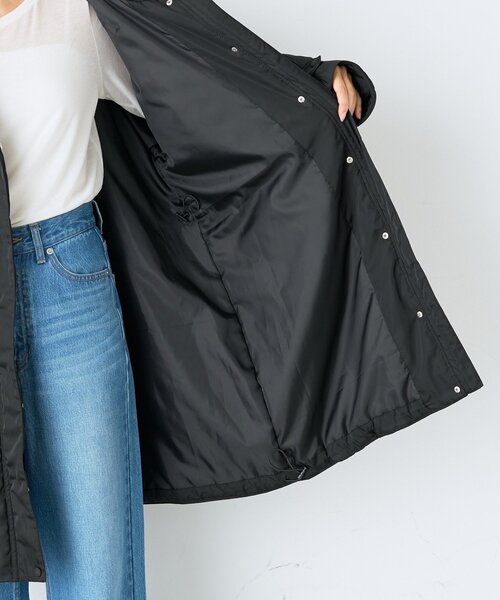 RIVE DROITE(リヴドロワ)の「スタンドカラーパテッドジャケット(秋服/冬服)(その他アウター・レディース・ブラック/カーキ・FREE)」の6枚目の写真