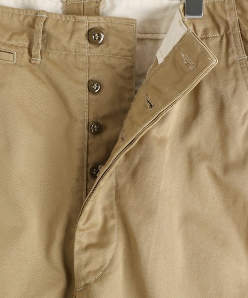 orSlow（オアスロウ）の「Orslow / オアスロウ：VINTAGE FIT ARMY TROUSERS：03-V5361-41[STD]（チノパンツ・メンズ・ベージュ系その他・3(L)/2(M)）」の4枚目の写真