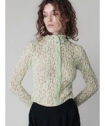 ELCHELE（エルチェレ）の「#2 BtoF PLUMP LACE TOP（シャツ/ブラウス）」