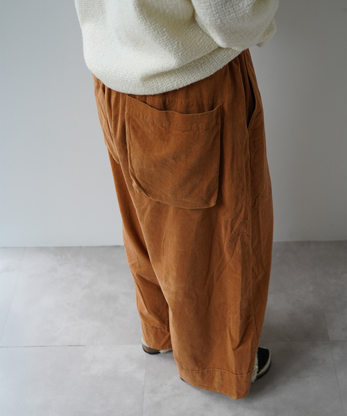 JOURNAL STANDARD LUXE（ジャーナルスタンダード　ラックス）の「MATEY's  コールイージーパンツ（その他パンツ・レディース・ブラウン/ホワイト×ホワイト/オレンジ・FREE）」の20枚目の写真
