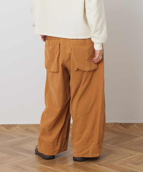 JOURNAL STANDARD LUXE（ジャーナルスタンダード　ラックス）の「MATEY's  コールイージーパンツ（その他パンツ・レディース・ブラウン/ホワイト×ホワイト/オレンジ・FREE）」の16枚目の写真