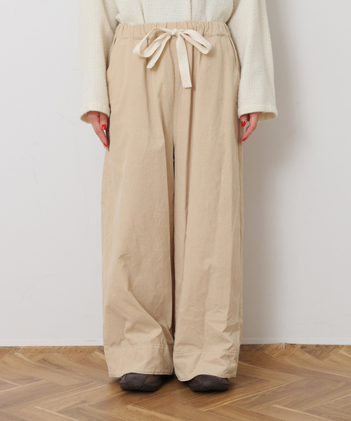 JOURNAL STANDARD LUXE（ジャーナルスタンダード　ラックス）の「MATEY's  コールイージーパンツ（その他パンツ・レディース・ブラウン/ホワイト×ホワイト/オレンジ・FREE）」の10枚目の写真