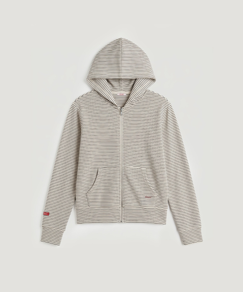 HEEARI(ヒアリー)の「Amber Knitted Stripe Zip-Up(パーカー・レディース・その他・FREE)」の6枚目の写真