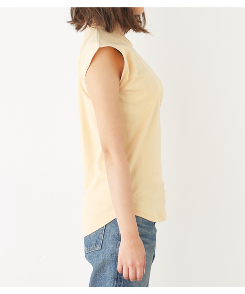 SLY（スライ）の「ﾜﾝｼｮﾙCUT TOPS（Tシャツ/カットソー・レディース・ホワイト/オレンジ系その他/ブラック/トップグレー・FREE）」の12枚目の写真