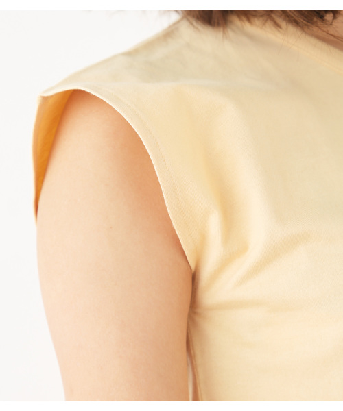 SLY（スライ）の「ﾜﾝｼｮﾙCUT TOPS（Tシャツ/カットソー・レディース・ホワイト/オレンジ系その他/ブラック/トップグレー・FREE）」の14枚目の写真