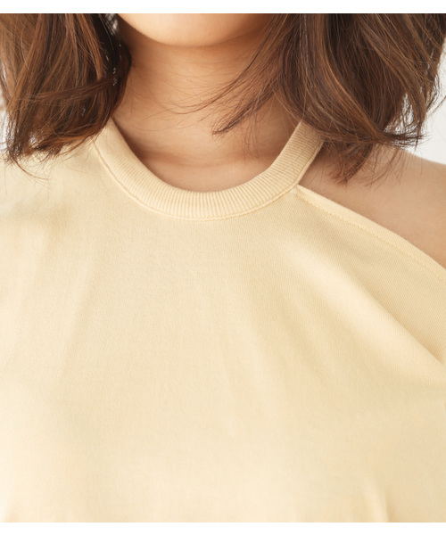 SLY（スライ）の「ﾜﾝｼｮﾙCUT TOPS（Tシャツ/カットソー・レディース・ホワイト/オレンジ系その他/ブラック/トップグレー・FREE）」の15枚目の写真