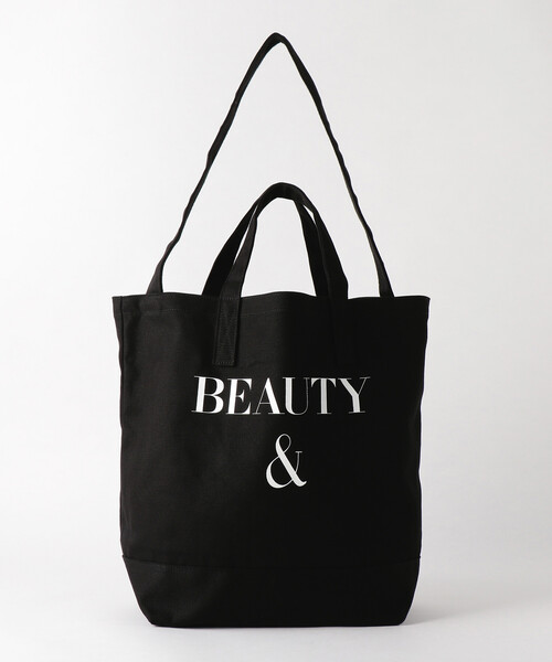 BEAUTY&YOUTH UNITED ARROWS(ビューティーアンドユースユナイテッドアローズ)の「BY スーベニア トートバッグ L(トートバッグ・メンズ・ホワイト/ブラック/その他2・FREE)」の3枚目の写真