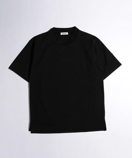 MONKEY TIME(モンキータイム)の「<monkey time> ダブル モックネック 6SL カットソー◆(Tシャツ/カットソー・メンズ・ブラック/ホワイト・LARGE/SMALL/X-LARGE/MEDIUM)」の2枚目の写真