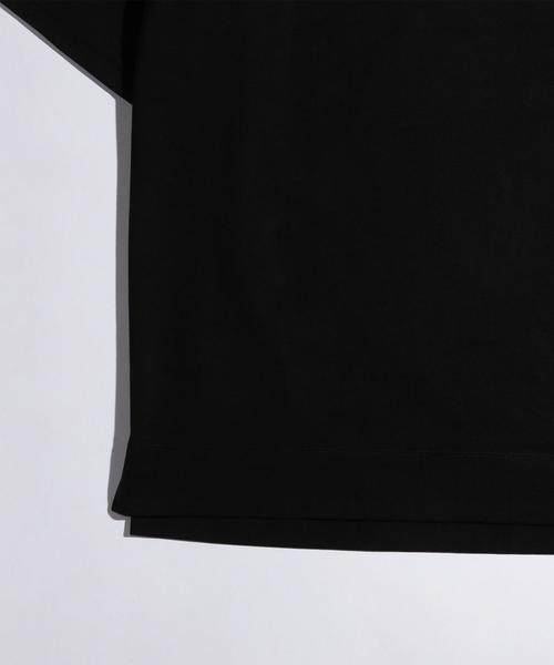 MONKEY TIME(モンキータイム)の「<monkey time> ダブル モックネック 6SL カットソー◆(Tシャツ/カットソー・メンズ・ブラック/ホワイト・LARGE/SMALL/X-LARGE/MEDIUM)」の6枚目の写真