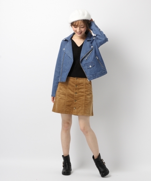 Heather（ヘザー）の「ケーブルキャミタンク  731021（ニット/セーター・レディース・オフホワイト/レッド/ブラック・FREE）」の19枚目の写真