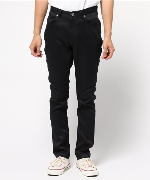 UNITED TOKYO（ユナイテッドトウキョウ）の「スーピマテーパードデニム（デニムパンツ・メンズ・ブラック/ネイビー・1/2/3）」の5枚目の写真