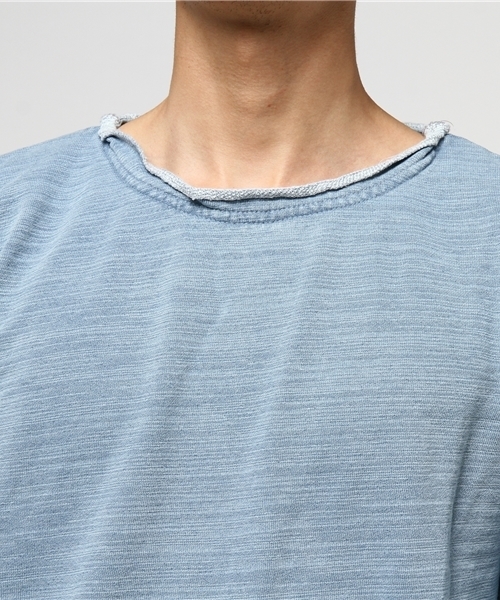 ヘビーウェイトスラブINDIGO染カットオフL/S SWEAT ヘビーウェイトスラブINDIGO染カットオフL/S SWEAT