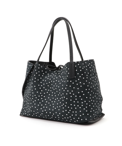 FRAMeWORK（フレームワーク）の「GIANNI CHIARINIリバーシブルスタープリントトート◆（トートバッグ・レディース・ブラック/ベージュ・FREE）」の14枚目の写真