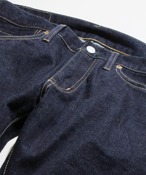 Denime（ドゥニーム）の「【MadeInJapan】NEW Pencil Fit type/タイトシルエットストレッチデニム（デニムパンツ・メンズ・インディゴブルー・30/32/36/34/28）」の10枚目の写真