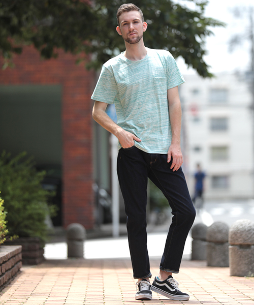 Denime（ドゥニーム）の「【MadeInJapan】NEW Pencil Fit type/タイトシルエットストレッチデニム（デニムパンツ・メンズ・インディゴブルー・30/32/36/34/28）」の11枚目の写真