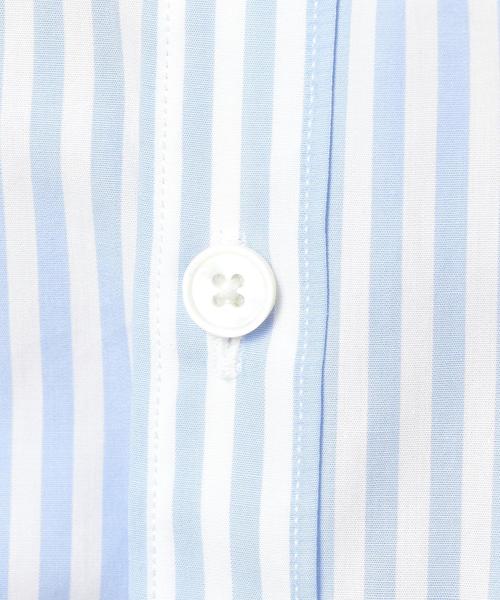 BEAUTY&YOUTH UNITED ARROWS（ビューティーアンドユースユナイテッドアローズ）の「BY TRADITIONAL ロンドンストライプ シャツ ◆（シャツ/ブラウス・レディース・ライトピンク/イエロー/ライトブルー/ネイビー・FREE）」の9枚目の写真