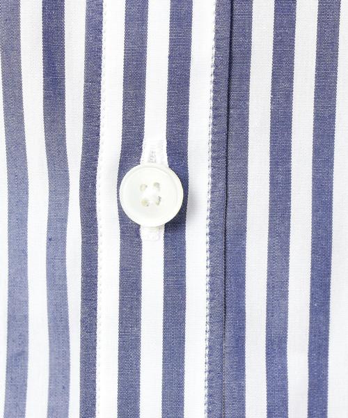 BEAUTY&YOUTH UNITED ARROWS（ビューティーアンドユースユナイテッドアローズ）の「BY TRADITIONAL ロンドンストライプ シャツ ◆（シャツ/ブラウス・レディース・ライトピンク/イエロー/ライトブルー/ネイビー・FREE）」の13枚目の写真