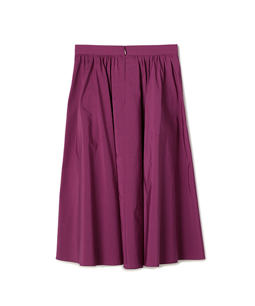 ESTNATION（エストネーション）の「ESTNATION ギャザーフレアースカート（スカート・レディース・パープル/グリーン/イエロー・36/38）」の9枚目の写真