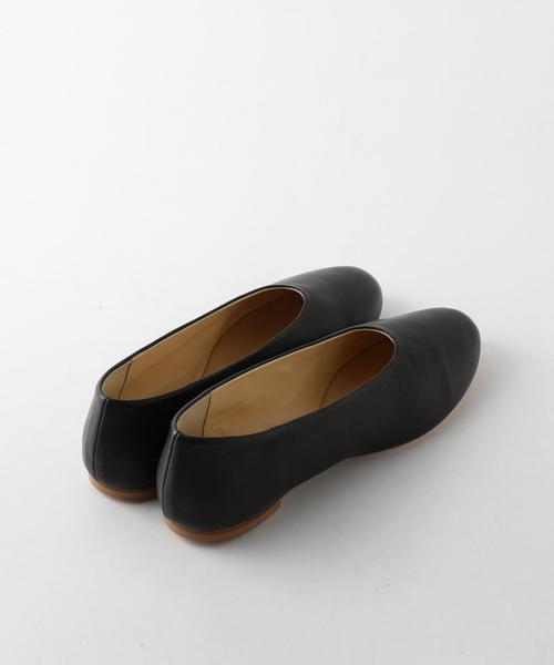 Steven Alan(スティーブンアラン)の「<Steven Alan>LEATHER BALLET SHOES/バレエシューズ ◆(バレエシューズ・レディース・オフホワイト/ブラック・37/36/38/39)」の8枚目の写真