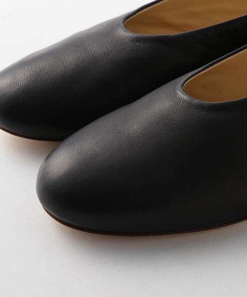 Steven Alan(スティーブンアラン)の「<Steven Alan>LEATHER BALLET SHOES/バレエシューズ ◆(バレエシューズ・レディース・オフホワイト/ブラック・37/36/38/39)」の9枚目の写真