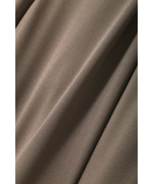 22 OCTOBRE（ヴァンドゥ－オクトーブル）の「ハイゲージスムースパンツ【セットアップ対応商品】（その他パンツ・レディース・ブラウン/ブラック・36/38/40/34）」の5枚目の写真