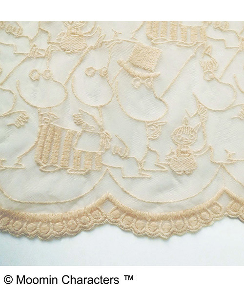 MOOMIN（ムーミン）の「ムーミンと仲間たち　ゴージャスレーススカート（スカート・レディース・カーキ/クリーム・XX-LARGE/SMALL/X-LARGE/LARGE/MEDIUM）」の11枚目の写真