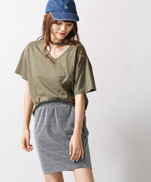 WEGO/ラメグリッタータイトミニスカート