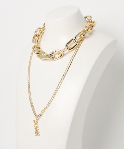 MOUSSY（マウジー）の「2 CHAINS N/C（ネックレス・レディース・ゴールド/シルバー・FREE）」の5枚目の写真