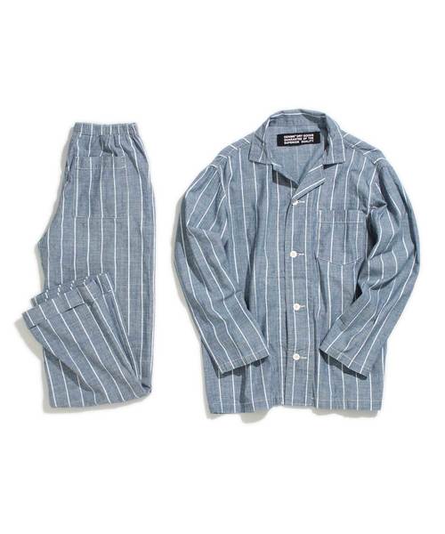 THE DAY(ザデイ)の「【Denime×THEDAY】コラボパジャマセット(シャツ/ブラウス・メンズ・ブルー・FREE)」の14枚目の写真