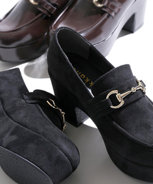 WEGO/ビット付ボリュームローファー