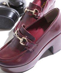 WEGO/ビット付ボリュームローファー