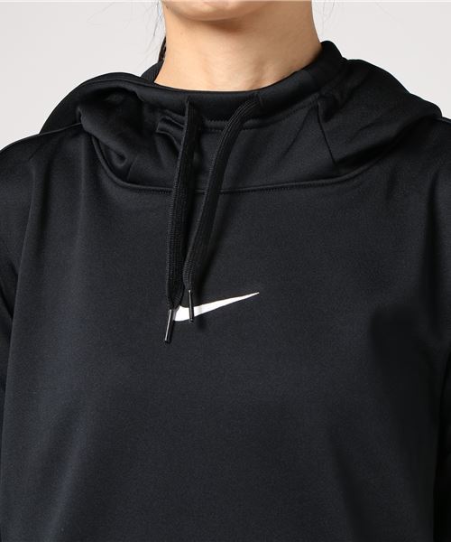 NIKE（ナイキ）の「スウェットパーカー GRX1 プルオーバー フーディ 858953（パーカー・レディース・グレイッシュブルー/ブラック・L/LL/M/S）」の4枚目の写真