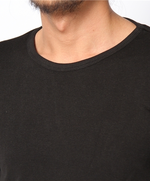 rehacer(レアセル)の「rehacer : 2pack crew neck fraise cutsew(Tシャツ/カットソー・メンズ・アイボリー/ホワイト系その他/ブラック×グレー/ネイビー/グレー/ブラック・SMALL/MEDIUM/X-LARGE/LARGE)」の9枚目の写真