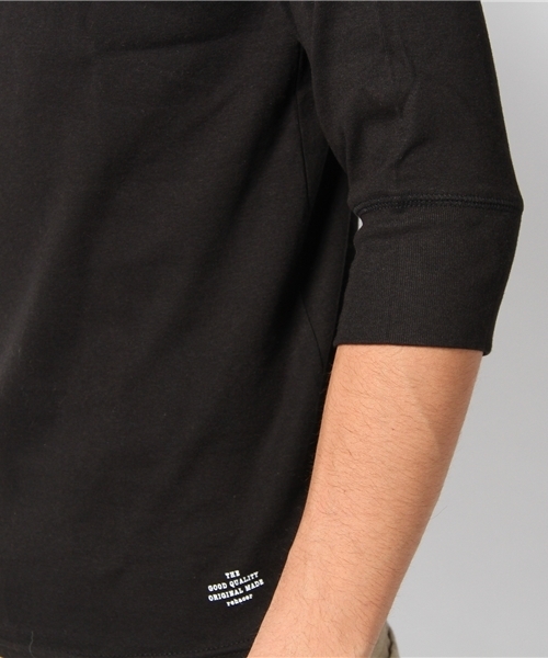 rehacer(レアセル)の「rehacer : 2pack crew neck fraise cutsew(Tシャツ/カットソー・メンズ・アイボリー/ホワイト系その他/ブラック×グレー/ネイビー/グレー/ブラック・SMALL/MEDIUM/X-LARGE/LARGE)」の10枚目の写真