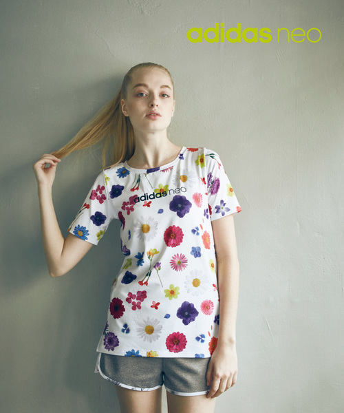 adidas neoの花柄パンツ LLサイズ 美品 addidas NEO 花柄ハイカットスニーカー - メルカリ