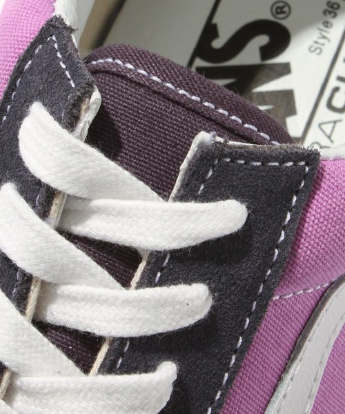 VANS(バンズ)の「VANS/ バンズ OLD SKOOL 36 DX#(スニーカー・メンズ・ゴールド/ライトグリーン/ダークパープル/ワインレッド・80/90/10)」の6枚目の写真