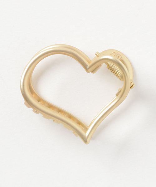 Esime（エシミー）の「ハート バレッタ（バレッタ/ヘアクリップ・レディース・ゴールド/シャンパン/シルバー/ブラック系その他/シルバー系その他/ゴールド系その他・FREE）」の5枚目の写真
