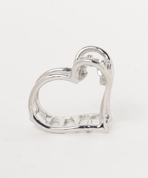 Esime（エシミー）の「ハート バレッタ（バレッタ/ヘアクリップ・レディース・ゴールド/シャンパン/シルバー/ブラック系その他/シルバー系その他/ゴールド系その他・FREE）」の3枚目の写真